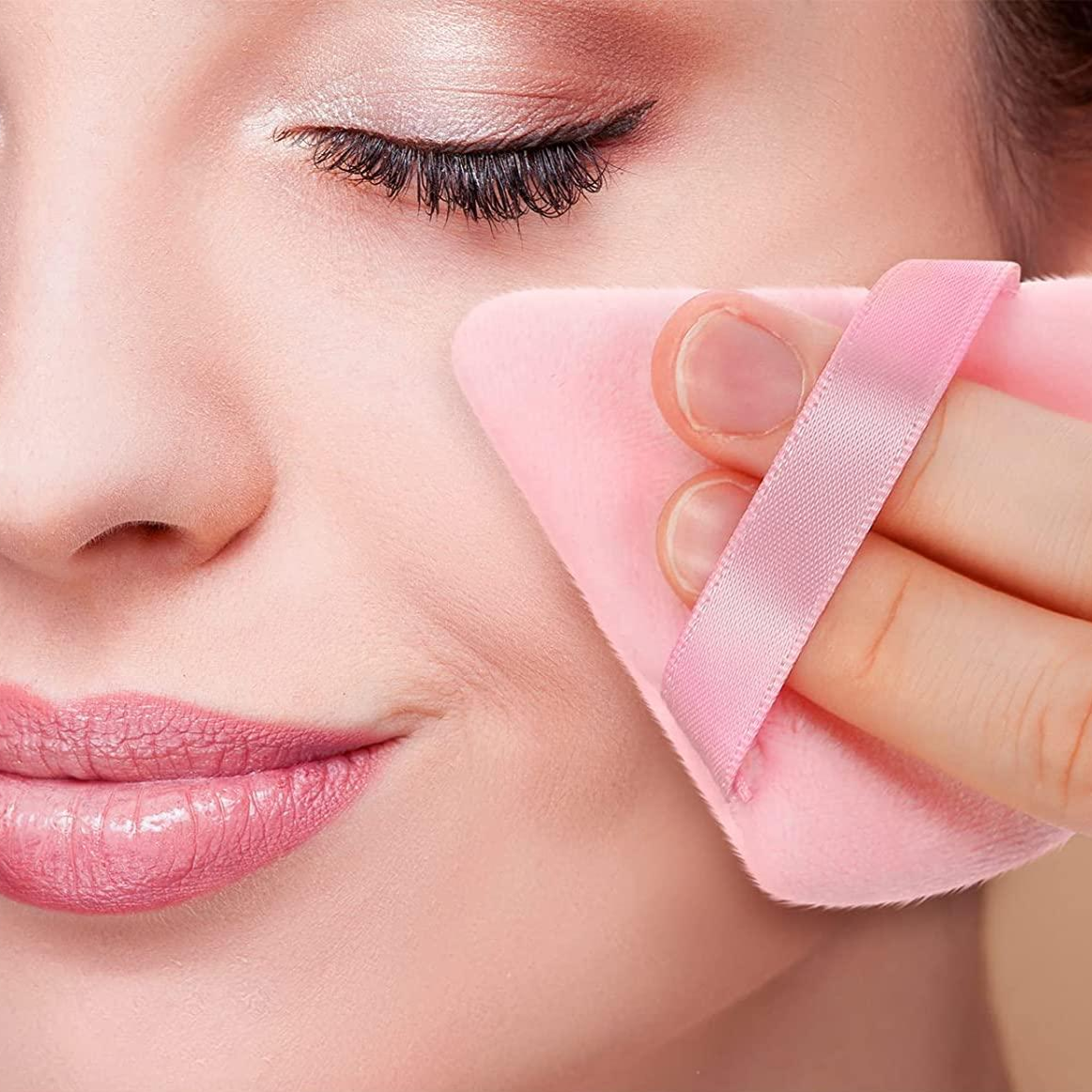 12Pcs Makeup Blenders with Hair & Wrist Band Set