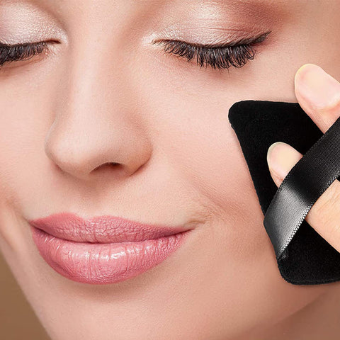 12Pcs Makeup Blenders with Hair & Wrist Band Set